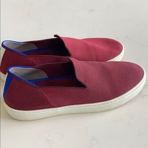 Rothys sneaker - maroon size 8.5